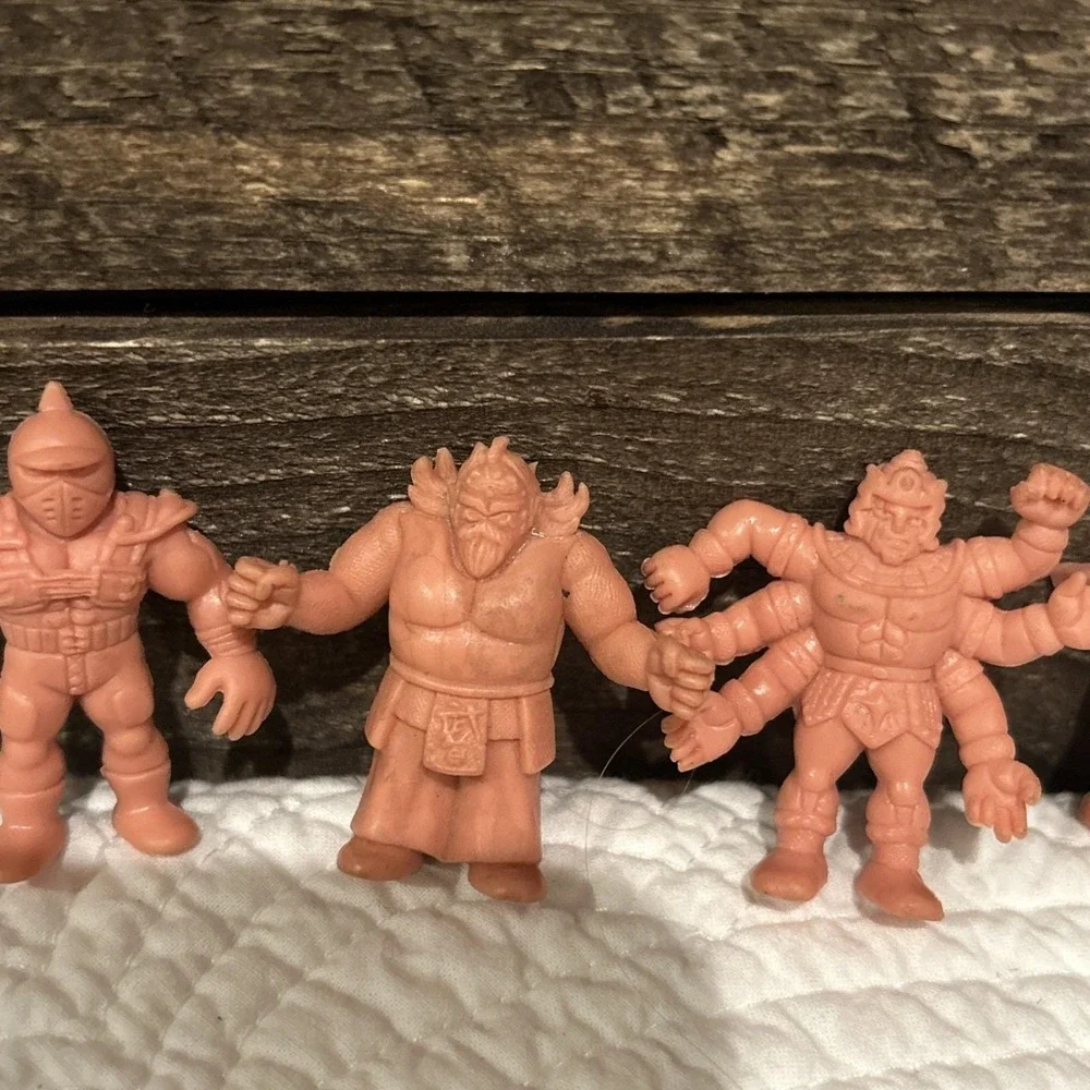 Kinkeshi Muscle Men‎ Rare Kinnikuman Bandai Soft Rubber Japan VTG